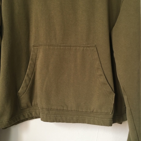 Urban Outfitters Hoodie Green Red Plaid Size M - Picture 5 of 5